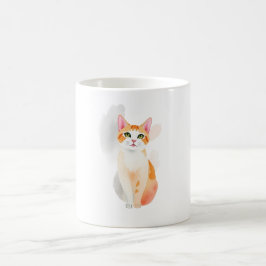 Caneca De Café Cama de Cama de Cama Cura - Felina Cozinha e Artís