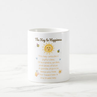 Caneca De Café Cama de Felicidade - Café de Aquarelas Whimsical