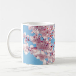 Caneca De Café Cama de Fotografias de Cherry Blossom