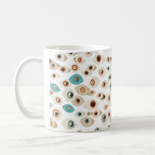 Caneca De Café Cama de globos oculares flutuante
