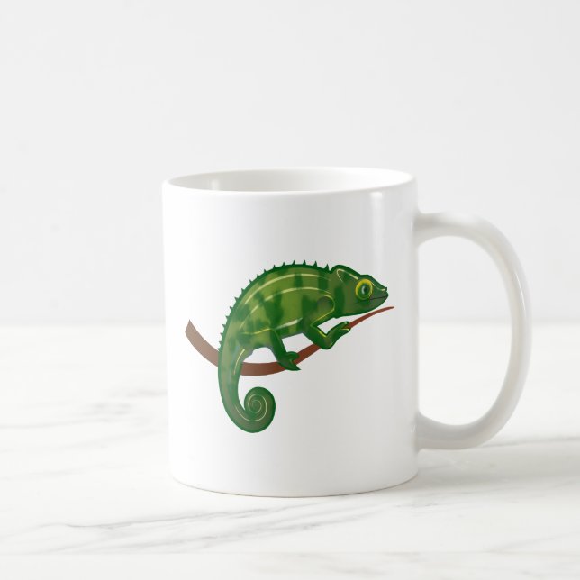 Caneca De Café Camaleão chameleon (Direita)