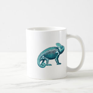 Caneca De Café Camaleão de raio-X Anatomia Radiografia Esqueleto