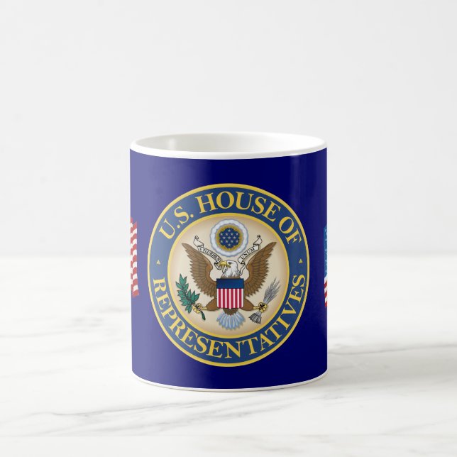 Caneca De Café Câmara dos Representantes dos Estados Unidos Mug (Centro)