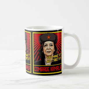 Caneca De Café Camarada Kamala Harris Tim Wheimer Treinador 202