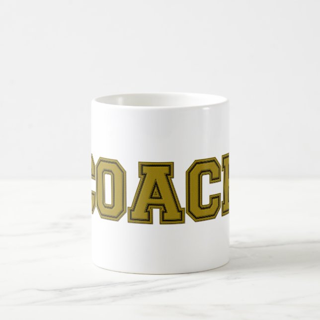 Caneca De Café Câmaras de Cores de Escola, Dourada a Preto (Centro)