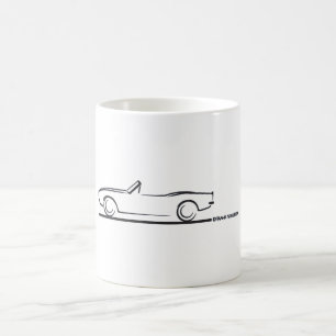 Caneca De Café Camaro Convertível BLK 1968