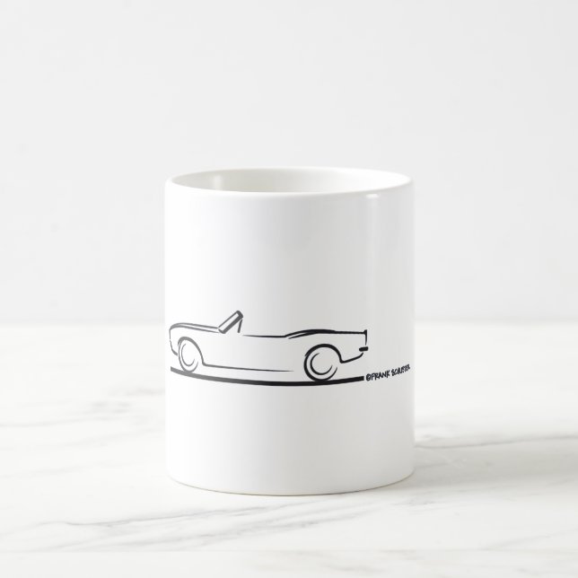Caneca De Café Camaro Convertível BLK 1968 (Centro)