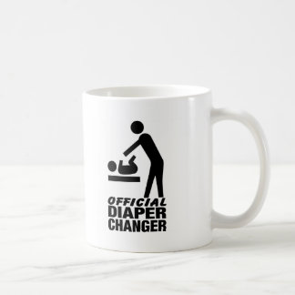 Caneca De Café Cambiador oficial da fralda