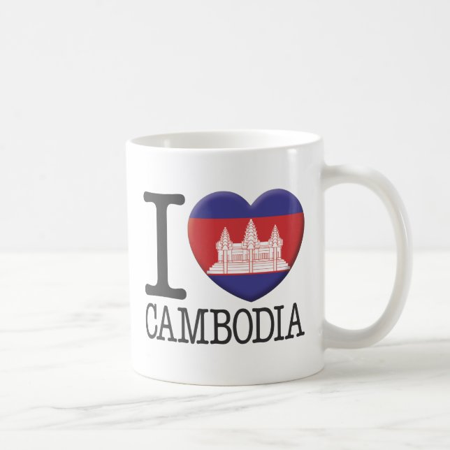 Caneca De Café Cambodia (Direita)
