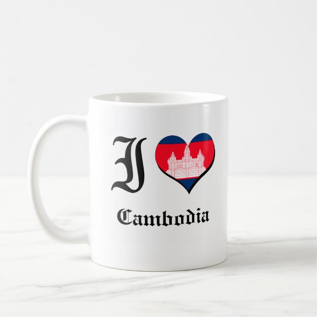 Caneca De Café Cambodia (Esquerda)