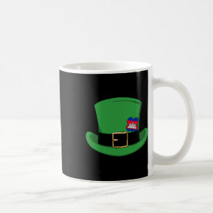 Caneca De Café Camboja Orgulhoso Bandeira Cambojana Dia de São Pa