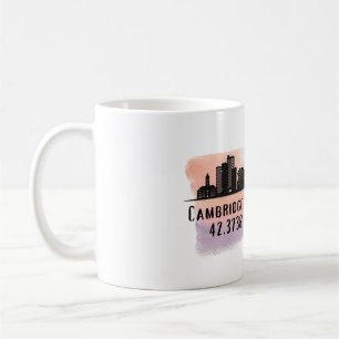 Caneca De Café Cambridge MÃE City Skyline