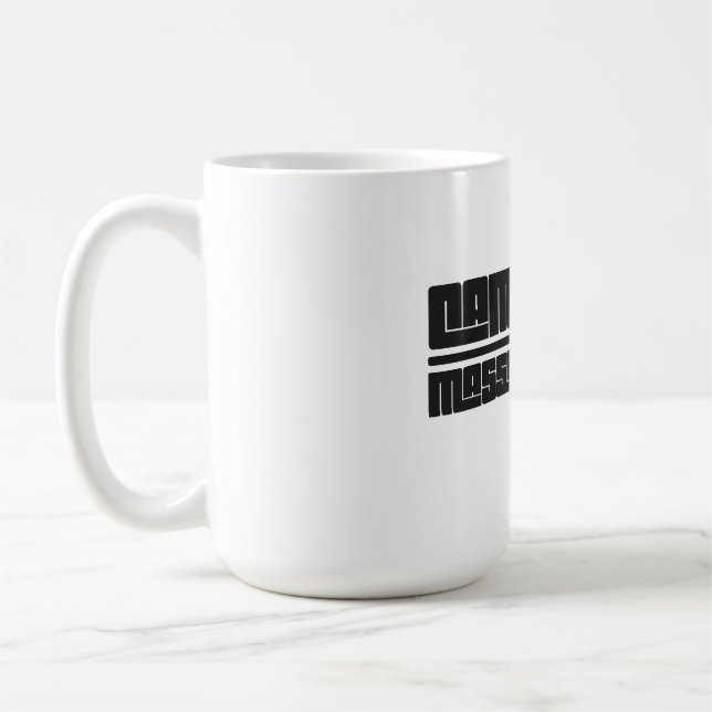 Caneca De Café Cambridge - Massachusetts (Esquerda)