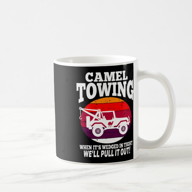 Caneca De Café Camel Trazendo Diversão Retro Camel Trazendo Diver (Direita)
