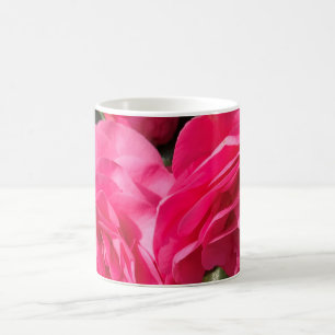 Caneca De Café Camélia Rosa Escuro