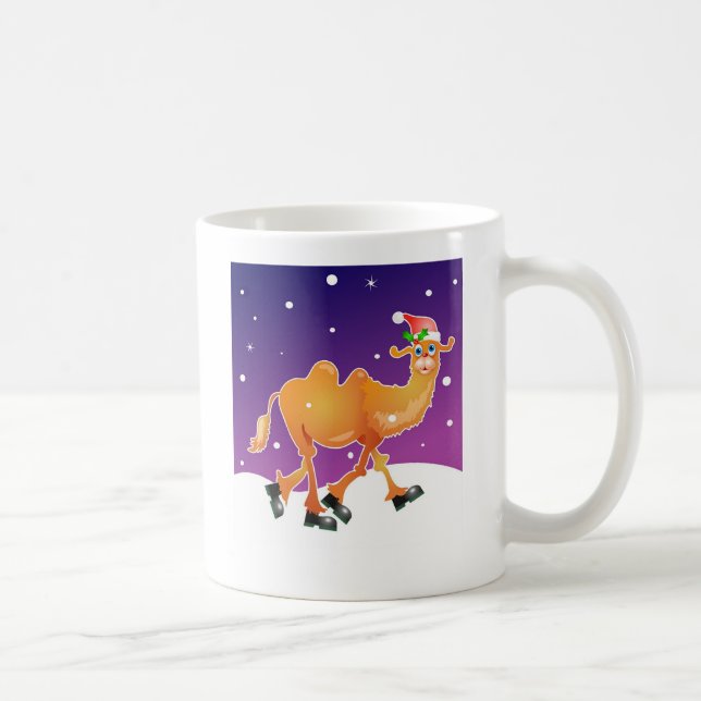 Caneca De Café Camelo festivo (Direita)