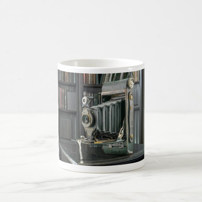 Caneca De Café Câmera de Filme Kodak Brownie (Centro)