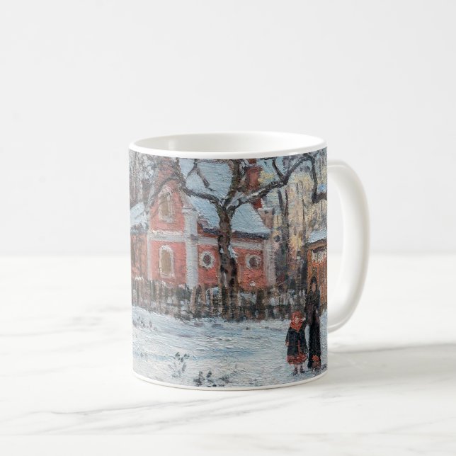 Caneca De Café Camille Pissarro - Chataigniers a Louvecienne (Frente Esquerda)