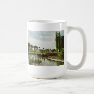 Caneca De Café Camille Pissarro o fechamento em Pontoise