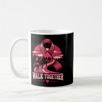 Caneca De Café Caminhada de Conscientização do Câncer de Mama Jun