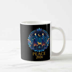 Caneca De Café Caminhada Paz 2026 Monges da Paz Mundial com Aloka