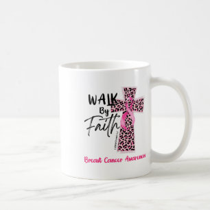 Caneca De Café Caminhada por Faith Breast Cancer Conhecer Christi