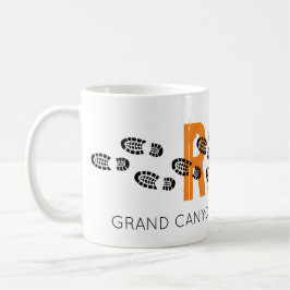 Caneca De Café Caminhando Boots R2R Grand Canyon Viagem Souvenir