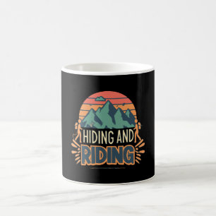 Caneca De Café Caminhando Onde Jornadas se Tornam Aventuras