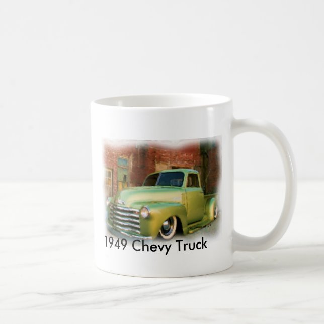 Caneca De Café Caminhão 1949 de Chevy (Direita)