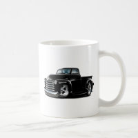 Caminhão 1950-52 preto de Chevy
