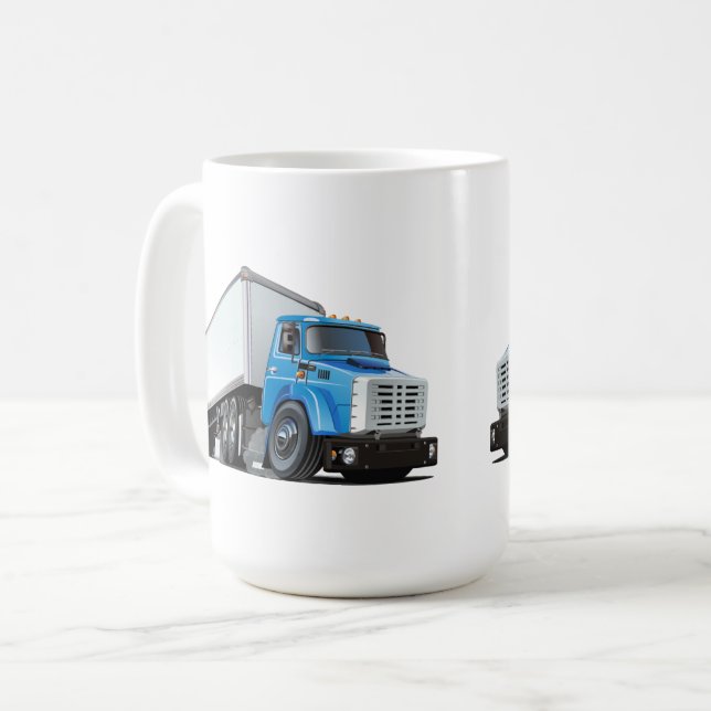 Caneca De Café Caminhão de animação (Frente Esquerda)