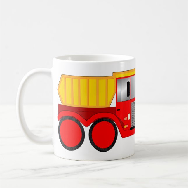 Caneca De Café Caminhão de descarregador (Esquerda)
