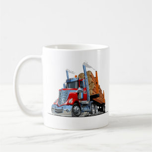 Caneca De Café Caminhão de desenho animado