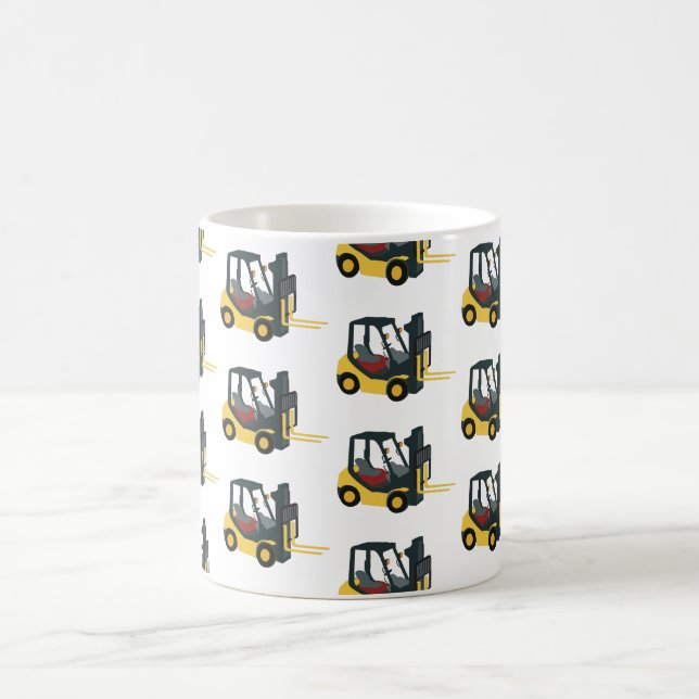 Caneca De Café Caminhão de empilhadeira (Centro)