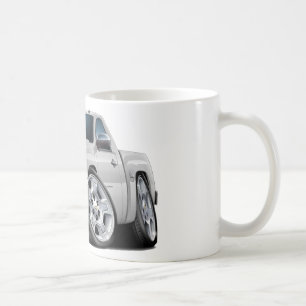 Caneca De Café Caminhão do branco de Chevy Silverado