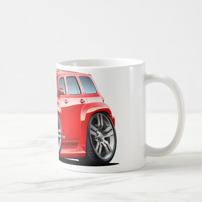 Caneca De Café Caminhão do vermelho de Chevy HHR SS (Direita)