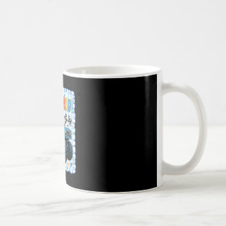 Caneca De Café Caminhão engraçado de volta às aulas da quarta sér