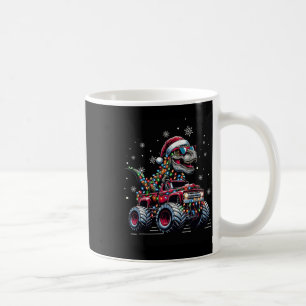 Caneca De Café Caminhão Monstro Dinossauro Trex Natal Meninos Cri