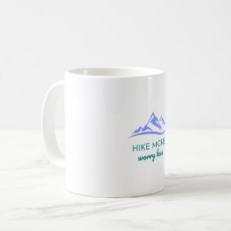 Caneca De Café Caminhe Mais, Preocupe-se Menos - Abraça o Exterio