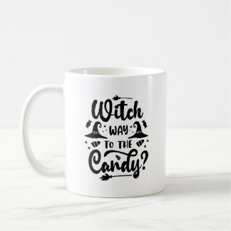 Caneca De Café Caminho De Bruxas Para A Típica De Doces