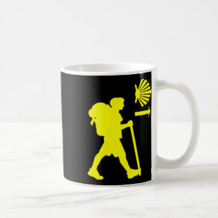 Caneca De Café Caminho De Santiago De Compostela Espanha Peregrin