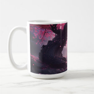 Caneca De Café Caminho do Flor da Cereja Mística - Escada Encanta