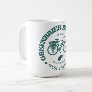 Caneca De Café Caminho do Rio Greenbrier (ciclismo)