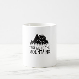 Caneca De Café Caminho - Leva-Me Às Montanhas