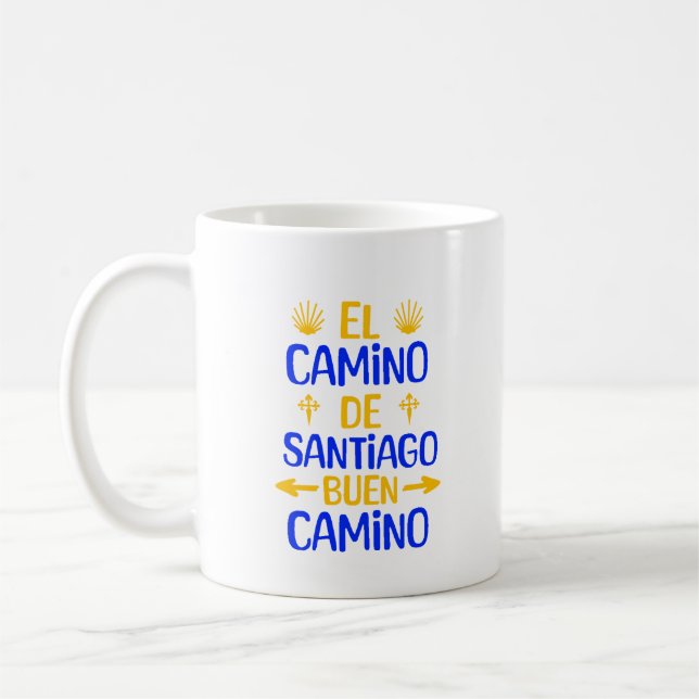 Caneca De Café Camino de Santiago (Esquerda)