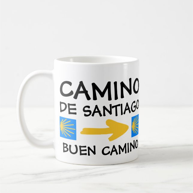 Caneca De Café Camino de Santiago (Esquerda)