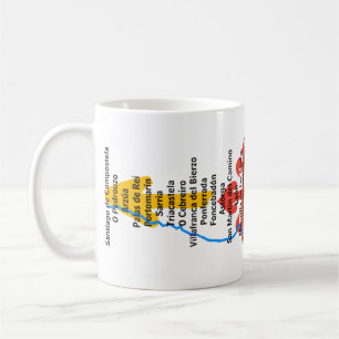 Caneca De Café Camino de Santiago Coffee Mug