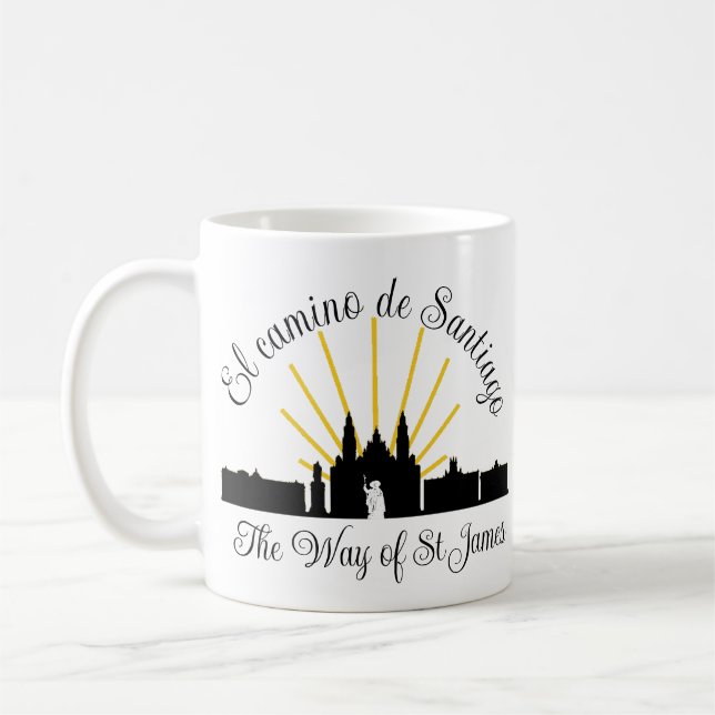Caneca De Café Camino de Santiago Coffee Mug (Esquerda)