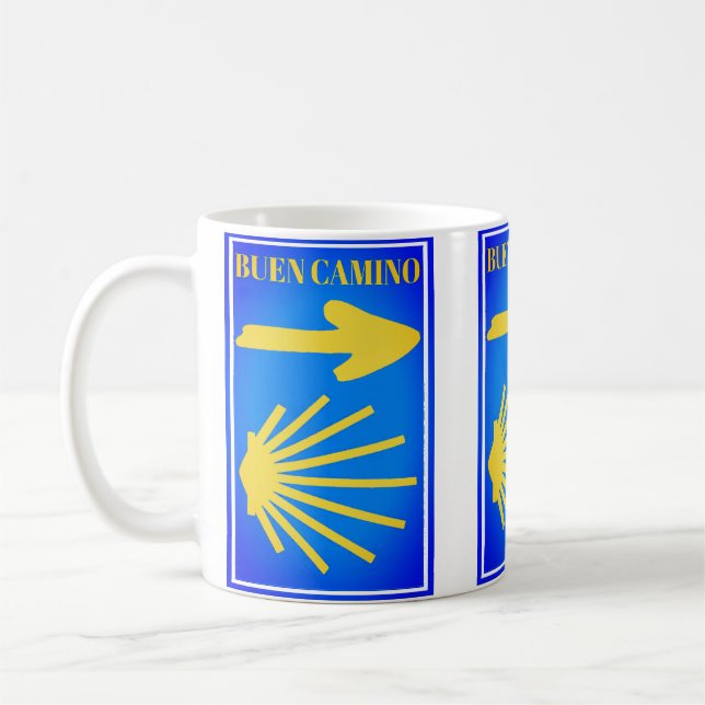 Caneca De Café Camino de Santiago Coffee Mug (Esquerda)