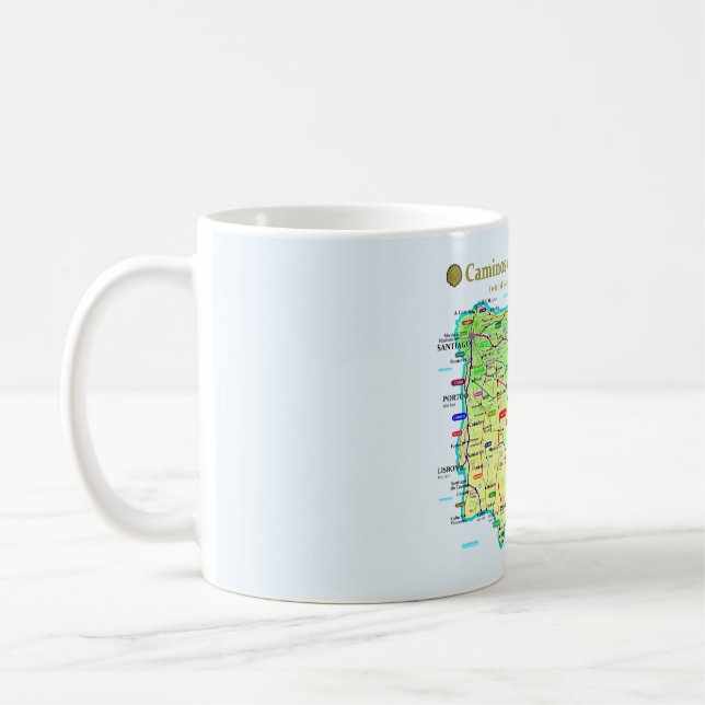 Caneca De Café Camino de Santiago Mug (Esquerda)